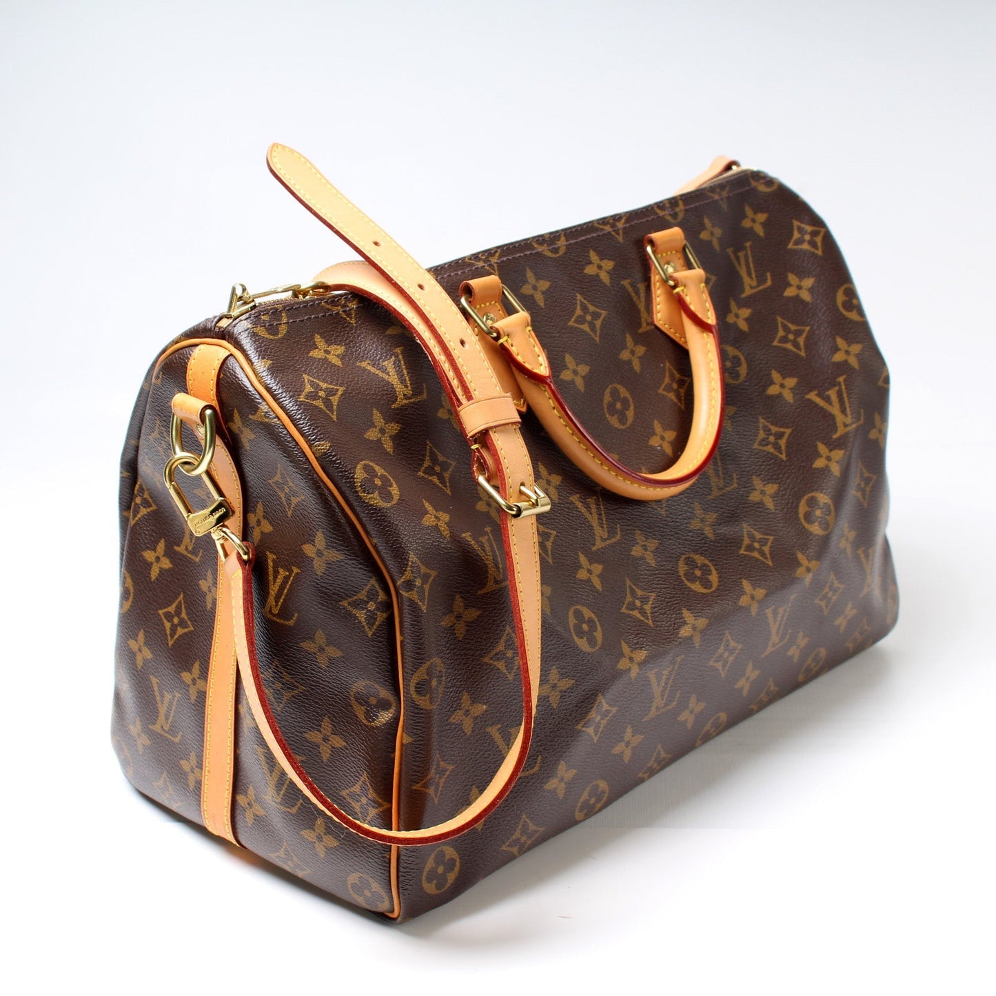 Louis Vuitton Speedy 35 Bandouiliere Monogram Handbag