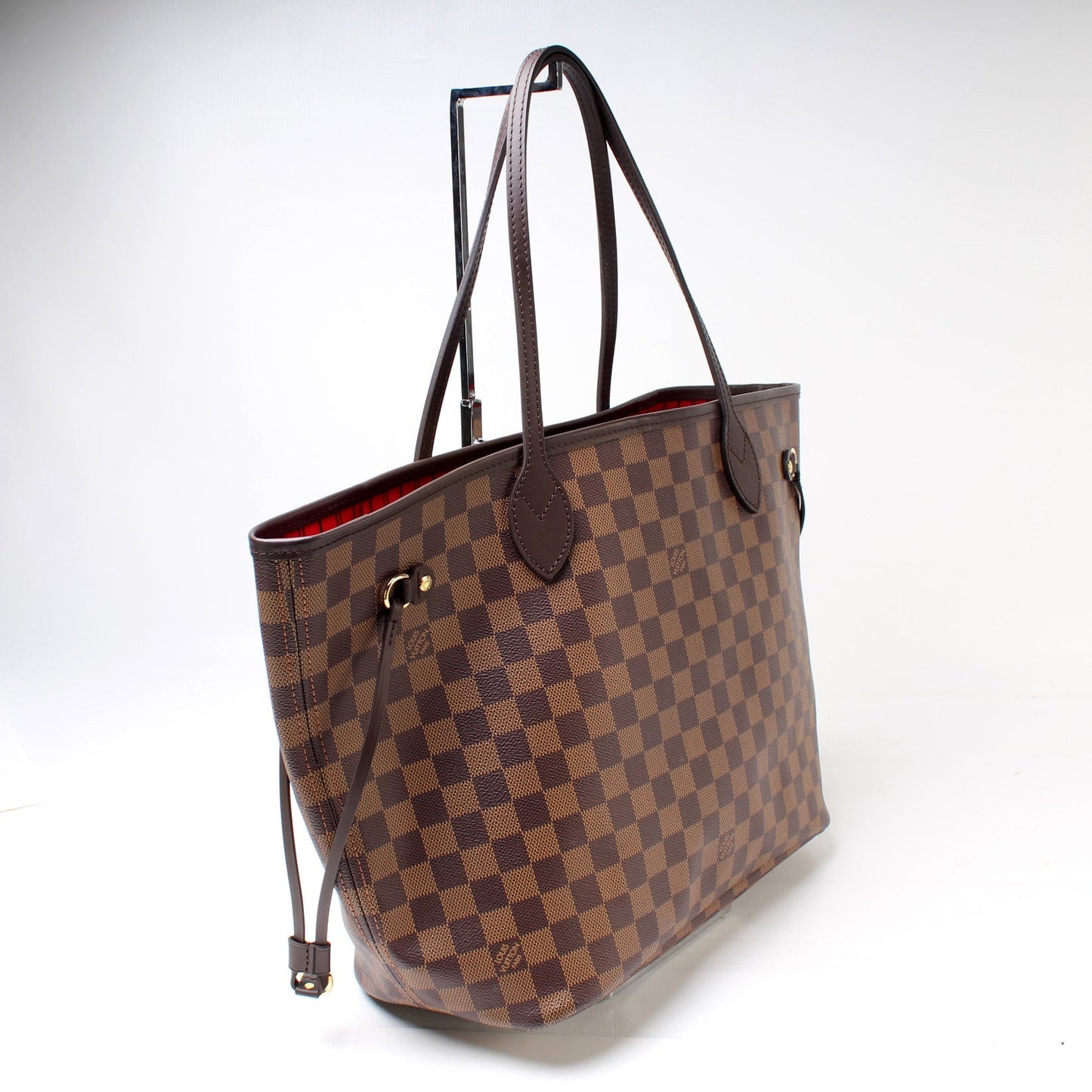 Louis Vuitton Neverfull MM Ebene Damier Tote Bag Ebene 74