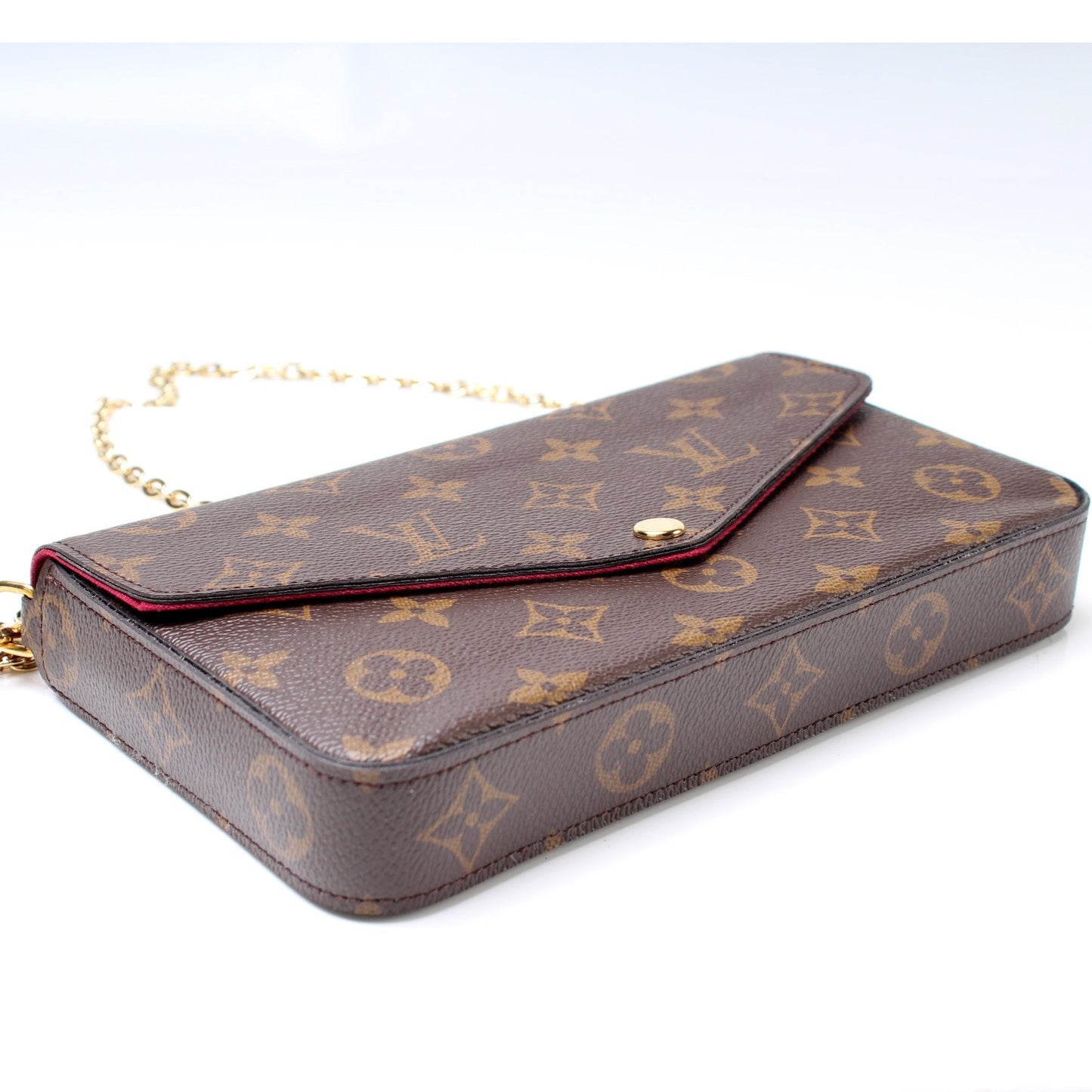 Louis Vuitton Pochette Felicie Monogram Clutch Bag Monogram 19