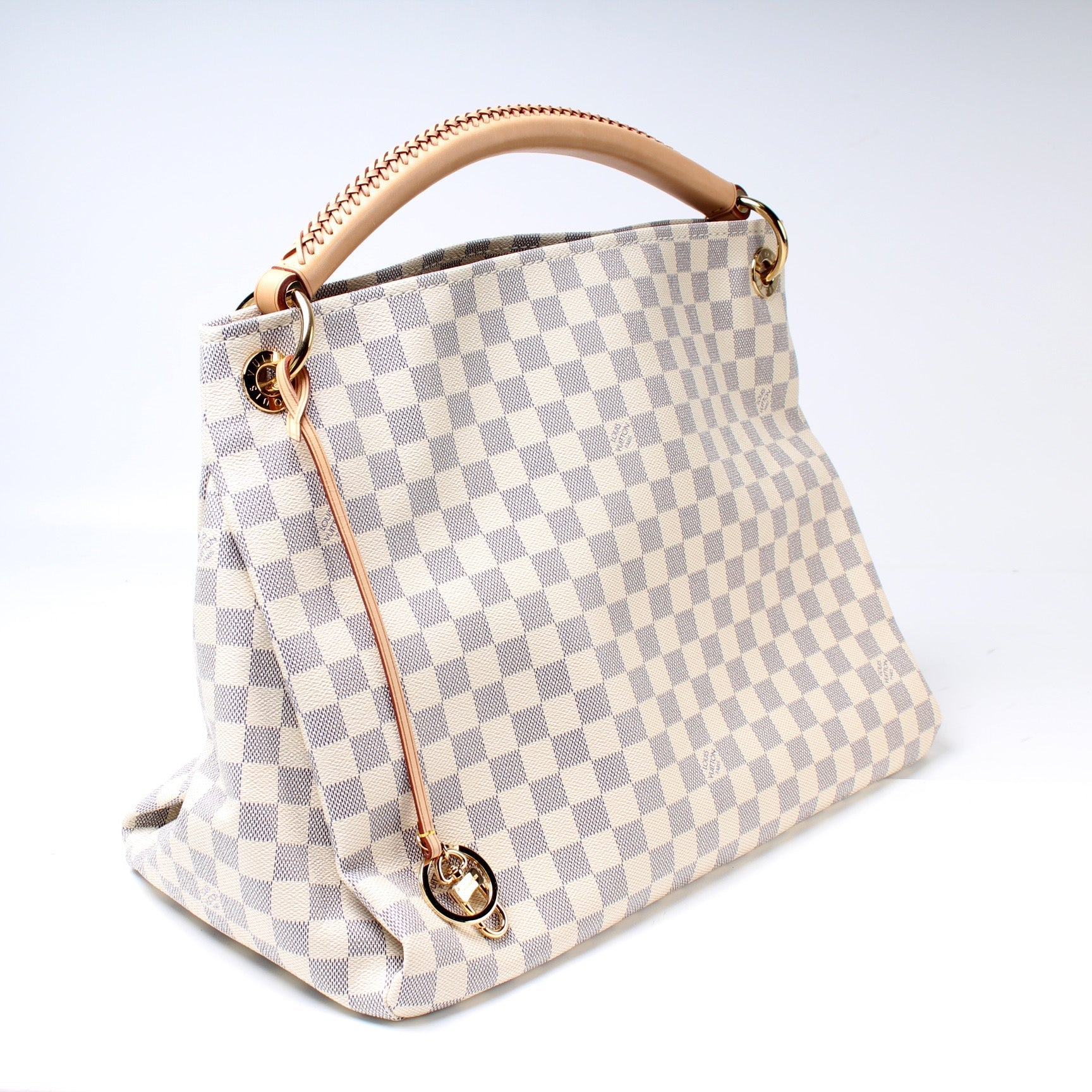 Louis Vuitton Artsy MM Azur Damier Handbag