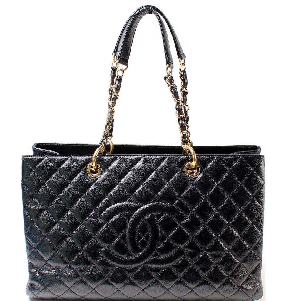 Chanel Grand Shopping XL Caviar Tote Bag