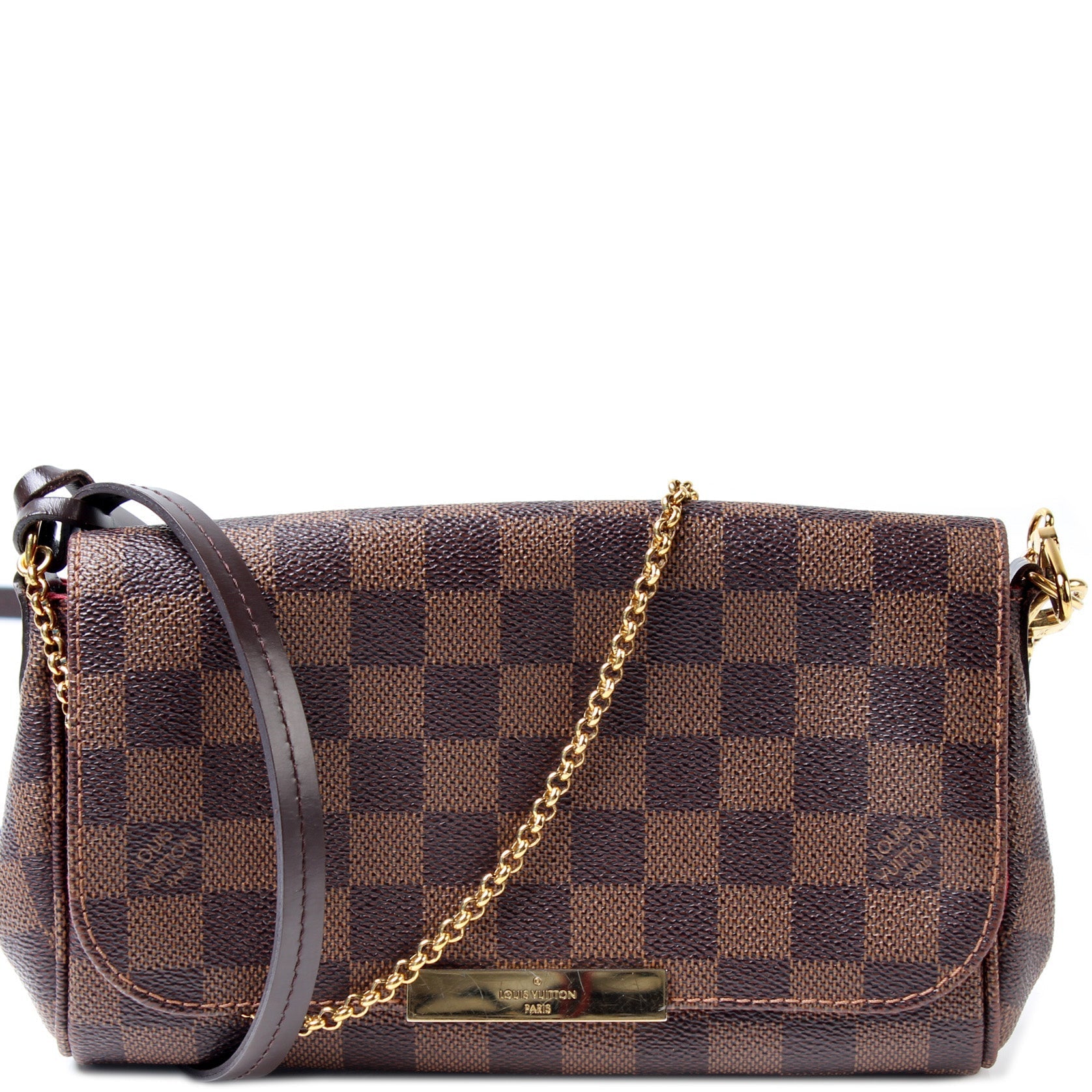 Louis Vuitton Favorite PM Ebene Damier Handbag