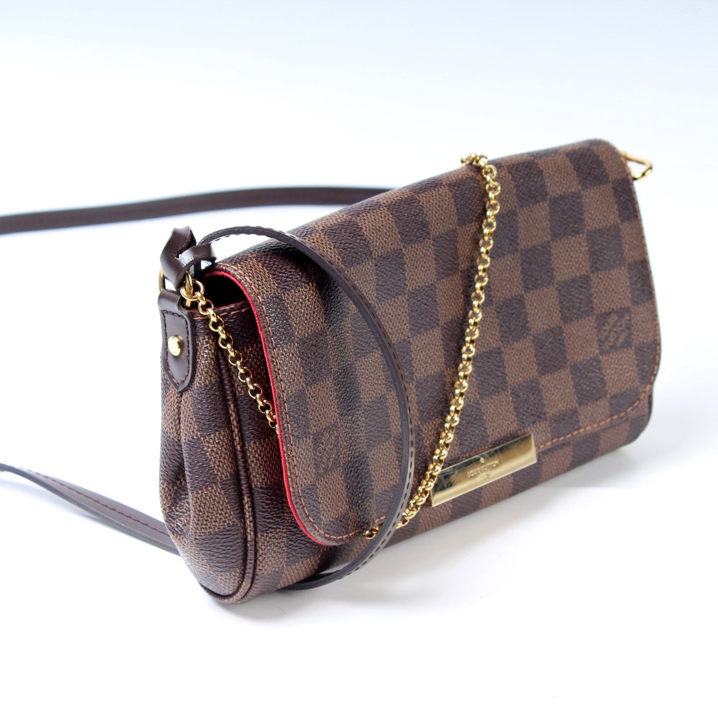 Louis Vuitton Favorite PM Ebene Damier Handbag