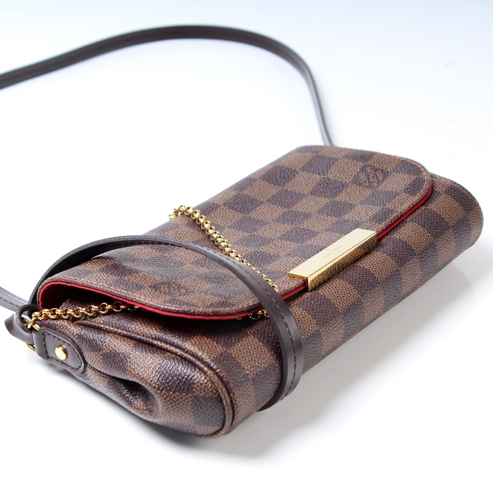 Louis Vuitton Favorite PM Ebene Damier Handbag