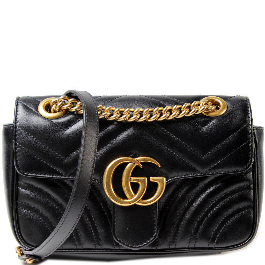 Gucci Marmont Mini Flap Shoulder Bag