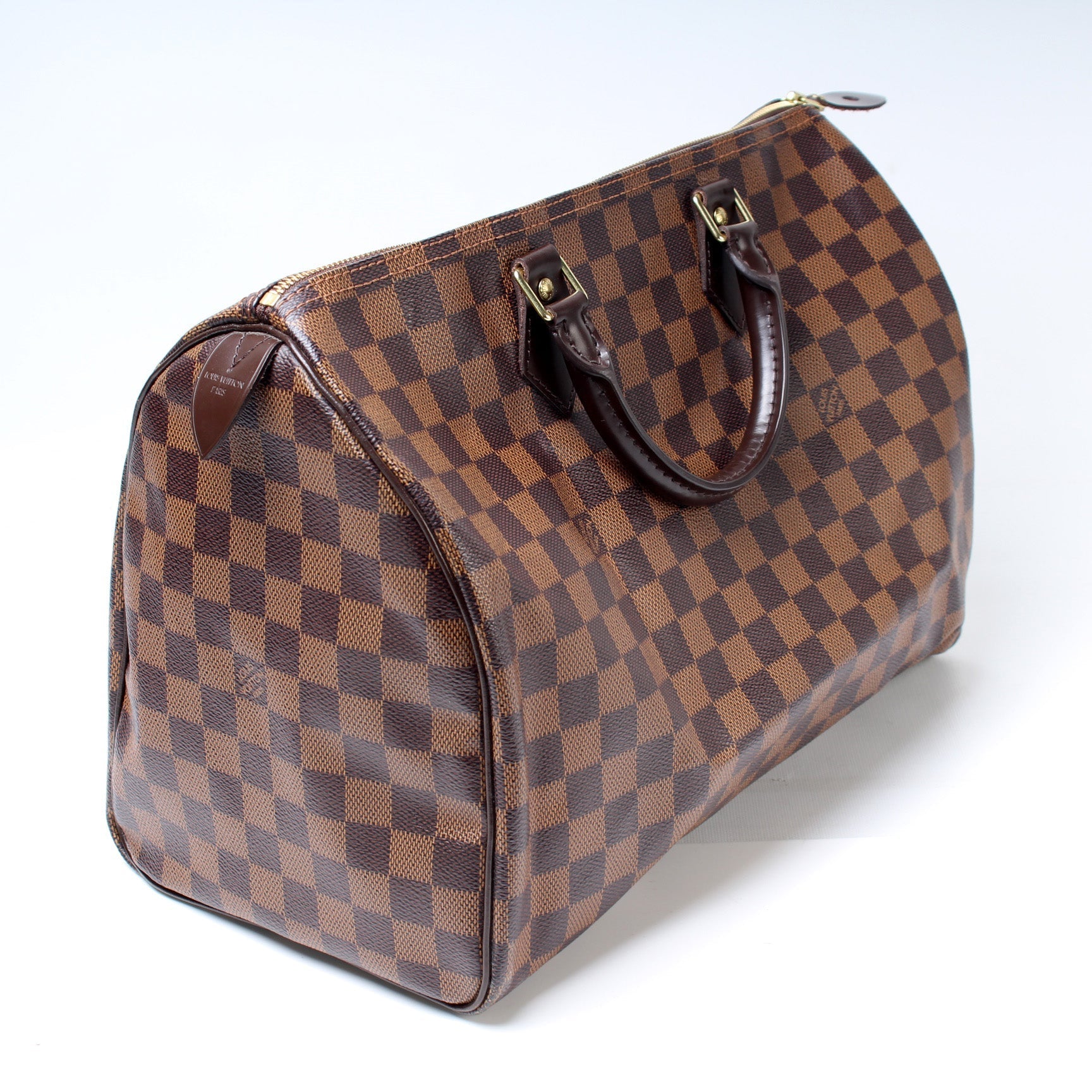 Louis Vuitton Speedy 35 Ebene Damier Handbag Ebene 10