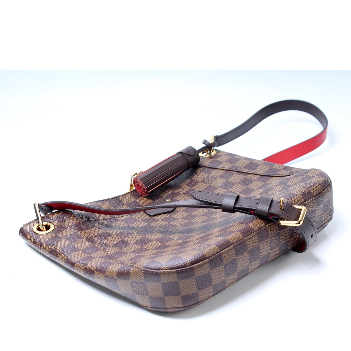Louis Vuitton South Bank Besace Ebene Damier Handbag