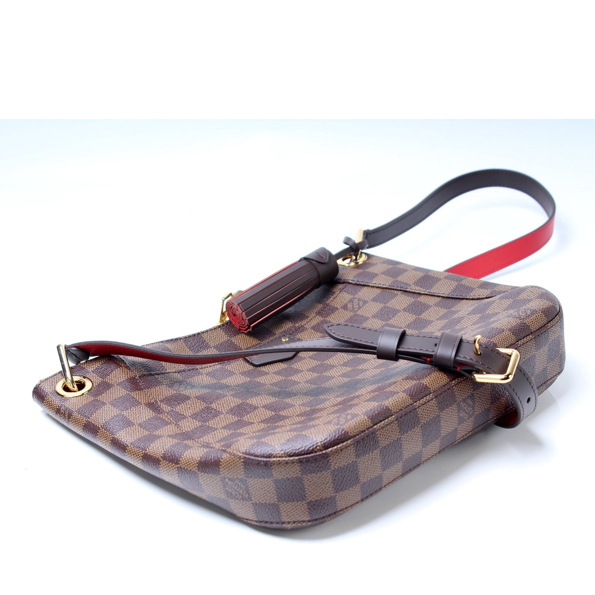 Louis Vuitton South Bank Besace Ebene Damier Handbag
