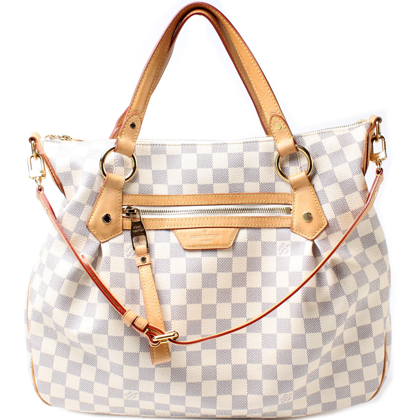 Louis Vuitton Evora MM Azur Handbag