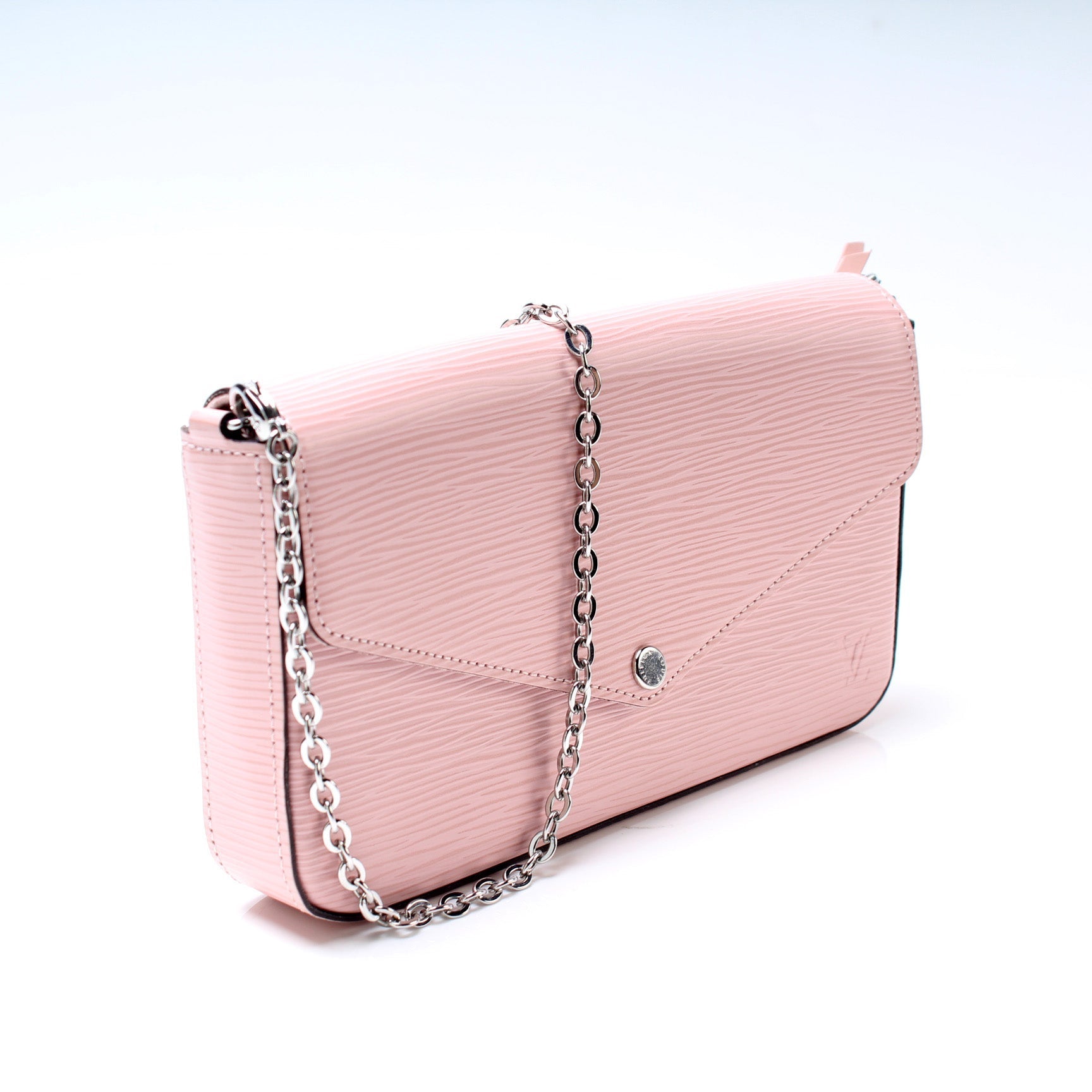 Louis Vuitton Pochette Felicie Epi Clutch Bag