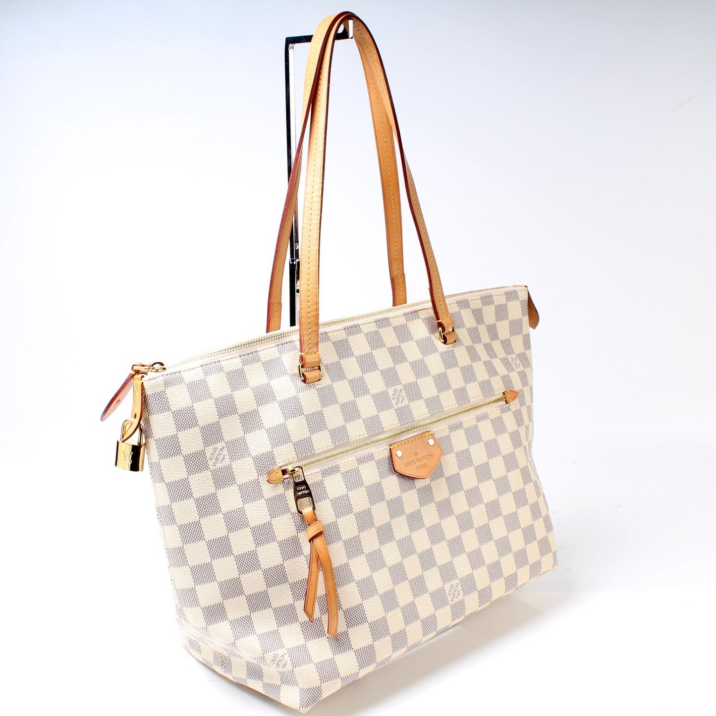 Louis Vuitton Iena MM Azur Damier Handbag