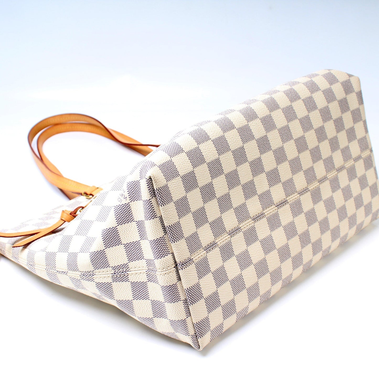 Louis Vuitton Iena MM Azur Damier Handbag