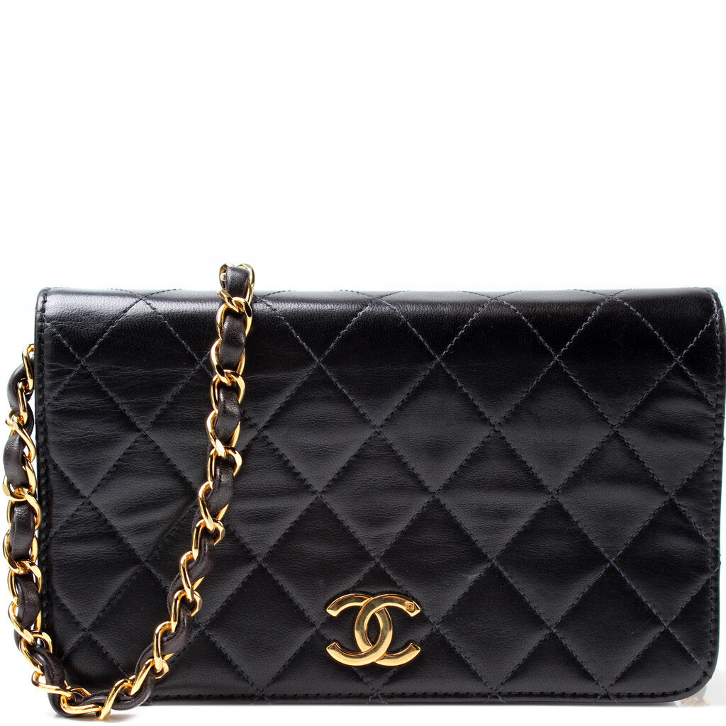 Chanel Quilted Lamb Flap 5M Handbag