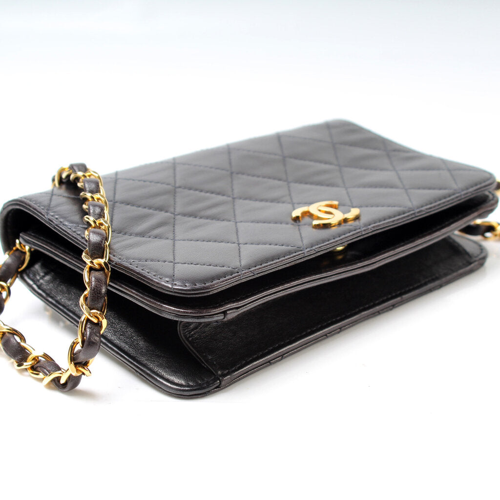 Chanel Quilted Lamb Flap 5M Handbag