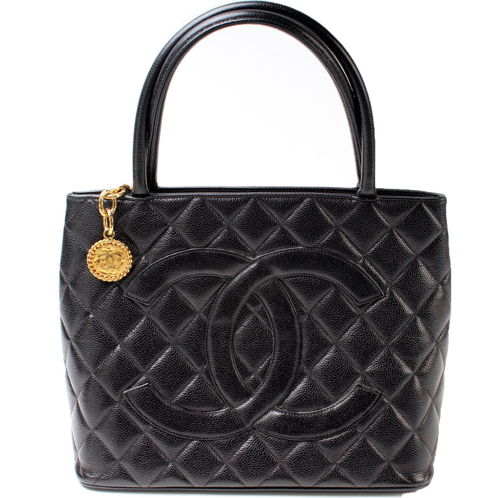 Chanel Medallion Caviar Tote Bag Caviar 7