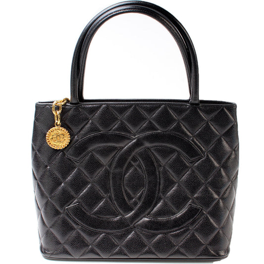 Chanel Medallion Caviar Tote Bag Caviar 7