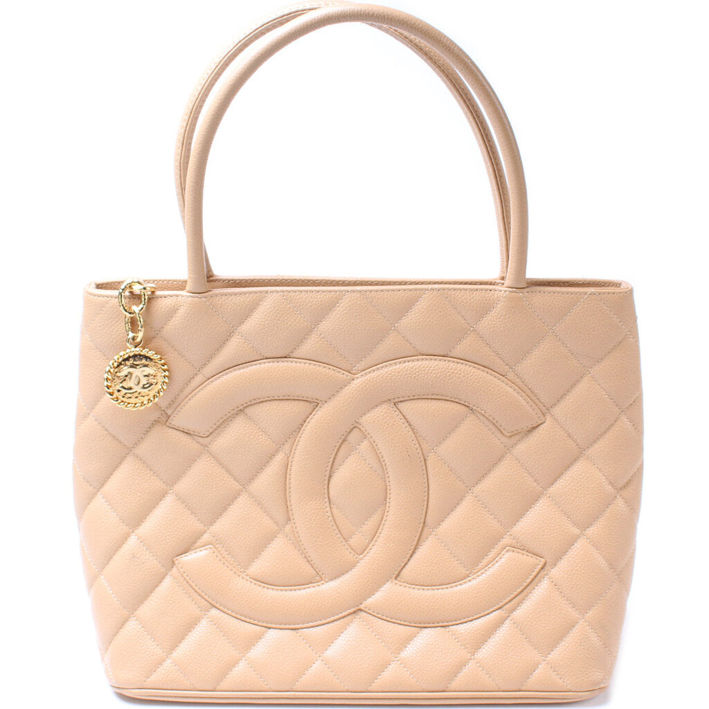 Chanel Medallion Caviar Tote Bag Caviar 8