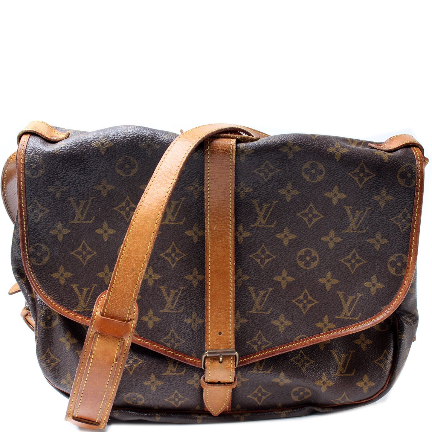 Louis Vuitton Saumur 35 Monogram Handbag