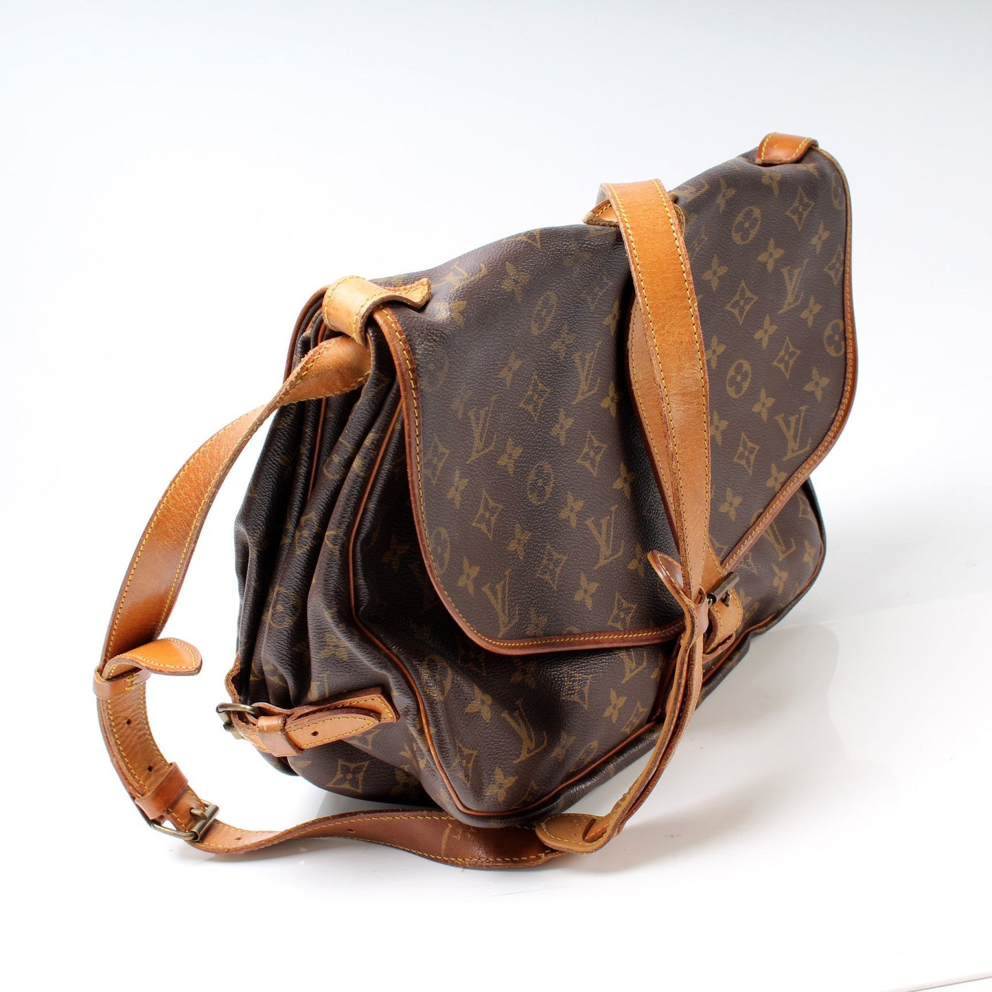 Louis Vuitton Saumur 35 Monogram Handbag