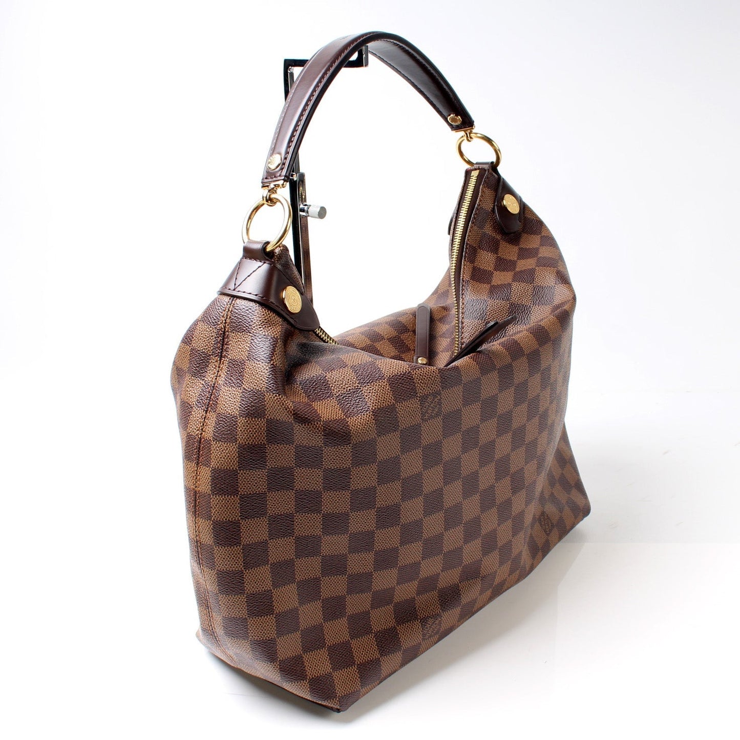 Louis Vuitton Duomo Hobo Ebene Damier Shoulder Bag