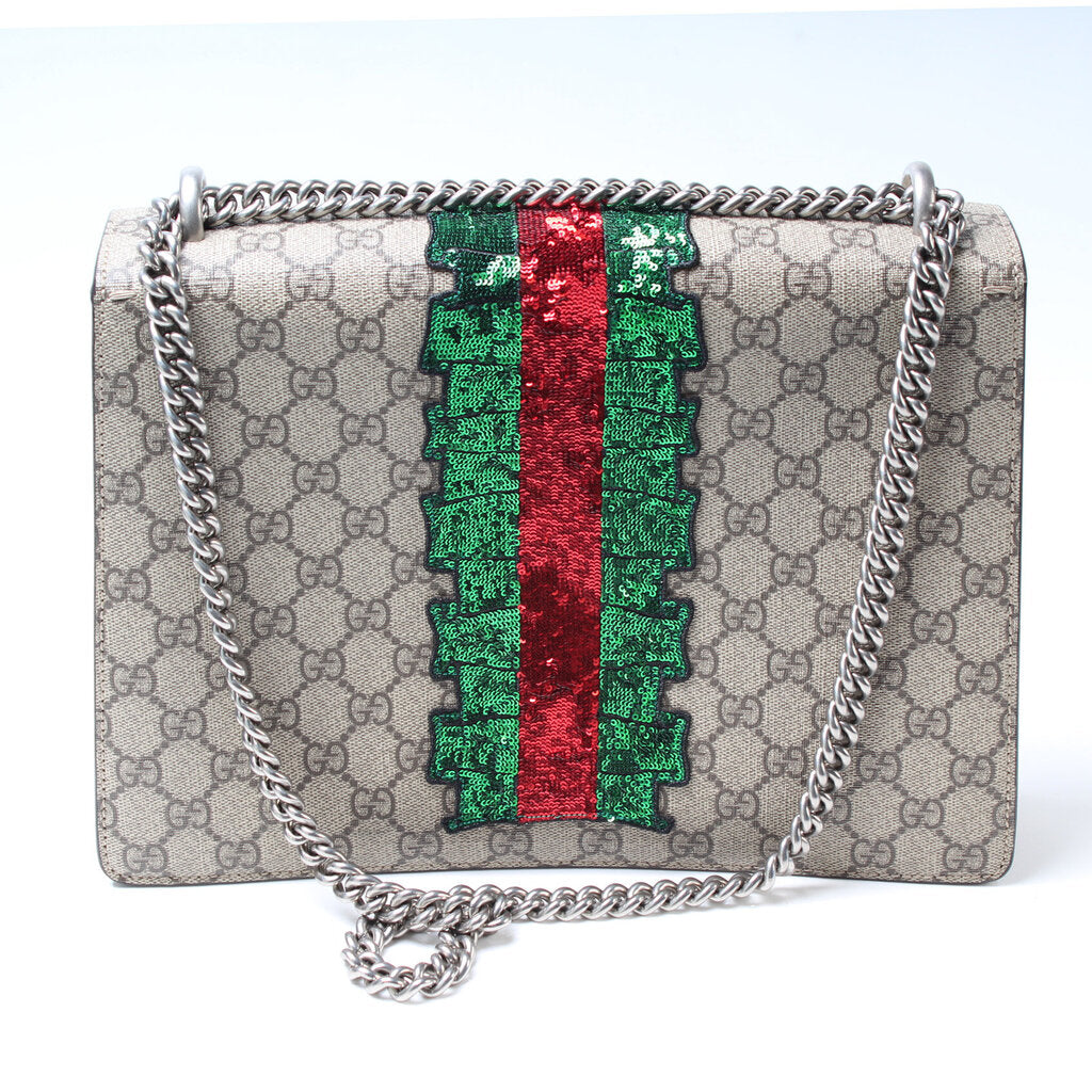 Gucci Dionysus Embroidered Sequin Medium Travel Bag