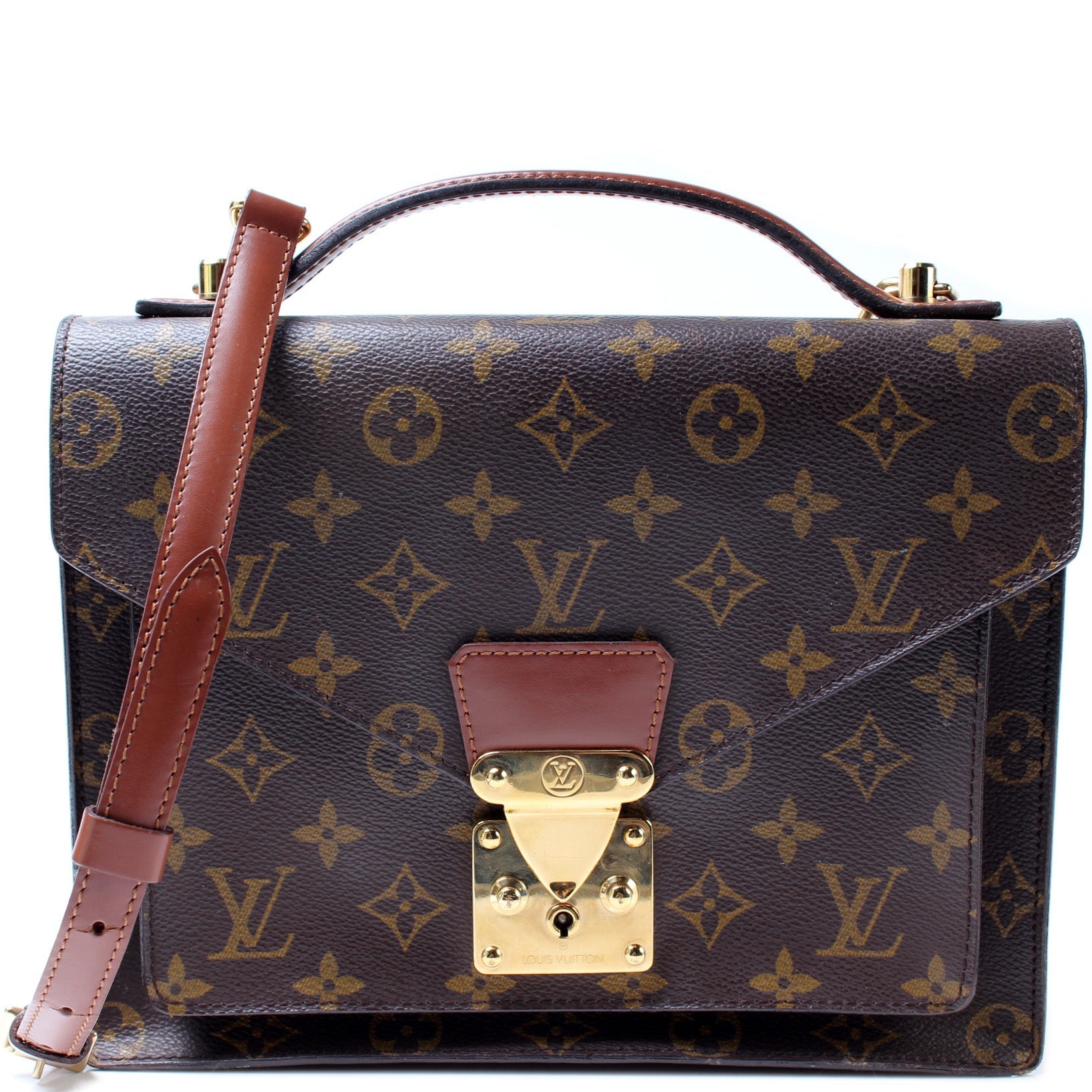 Louis Vuitton Monceau Monogram Handbag