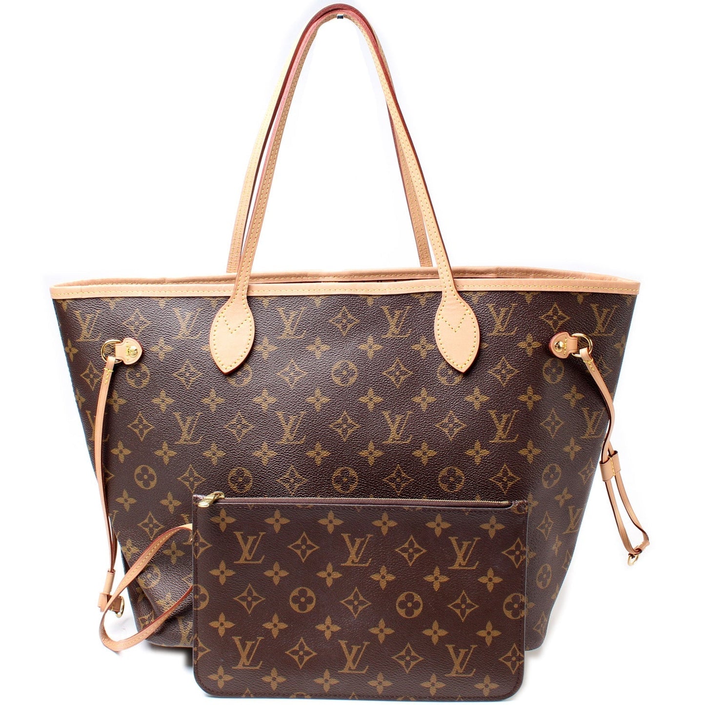 Louis Vuitton Neverfull MM W Monogram Wallet Case Monogram 1
