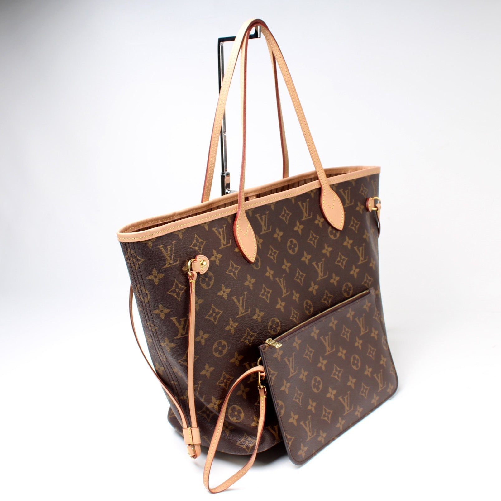 Louis Vuitton Neverfull MM W Monogram Wallet Case Monogram 1