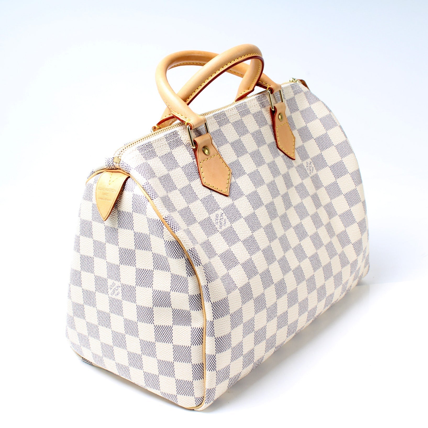 Louis Vuitton Speedy 30 Azur Damier Handbag