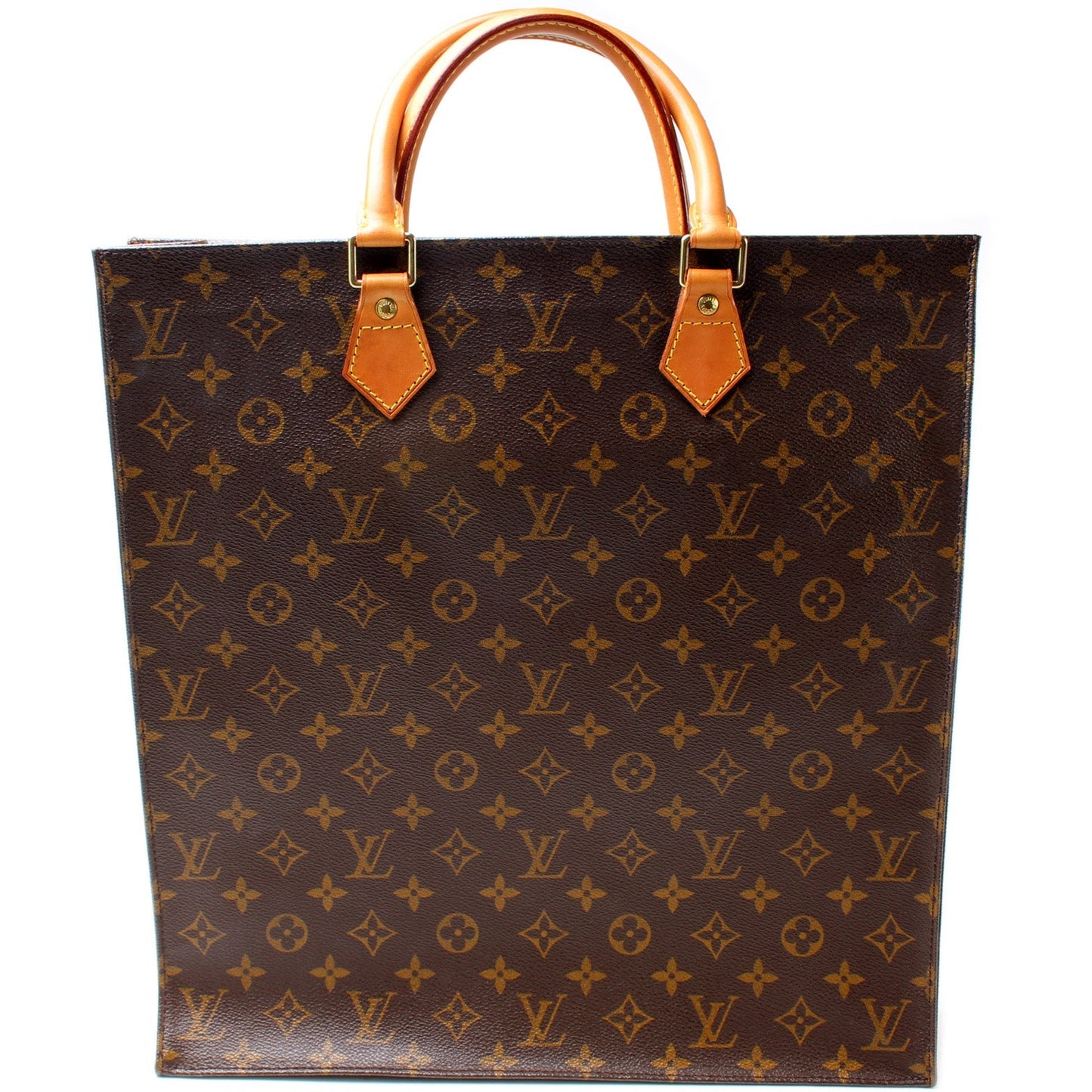 Louis Vuitton Sac Plat Monogram Handbag