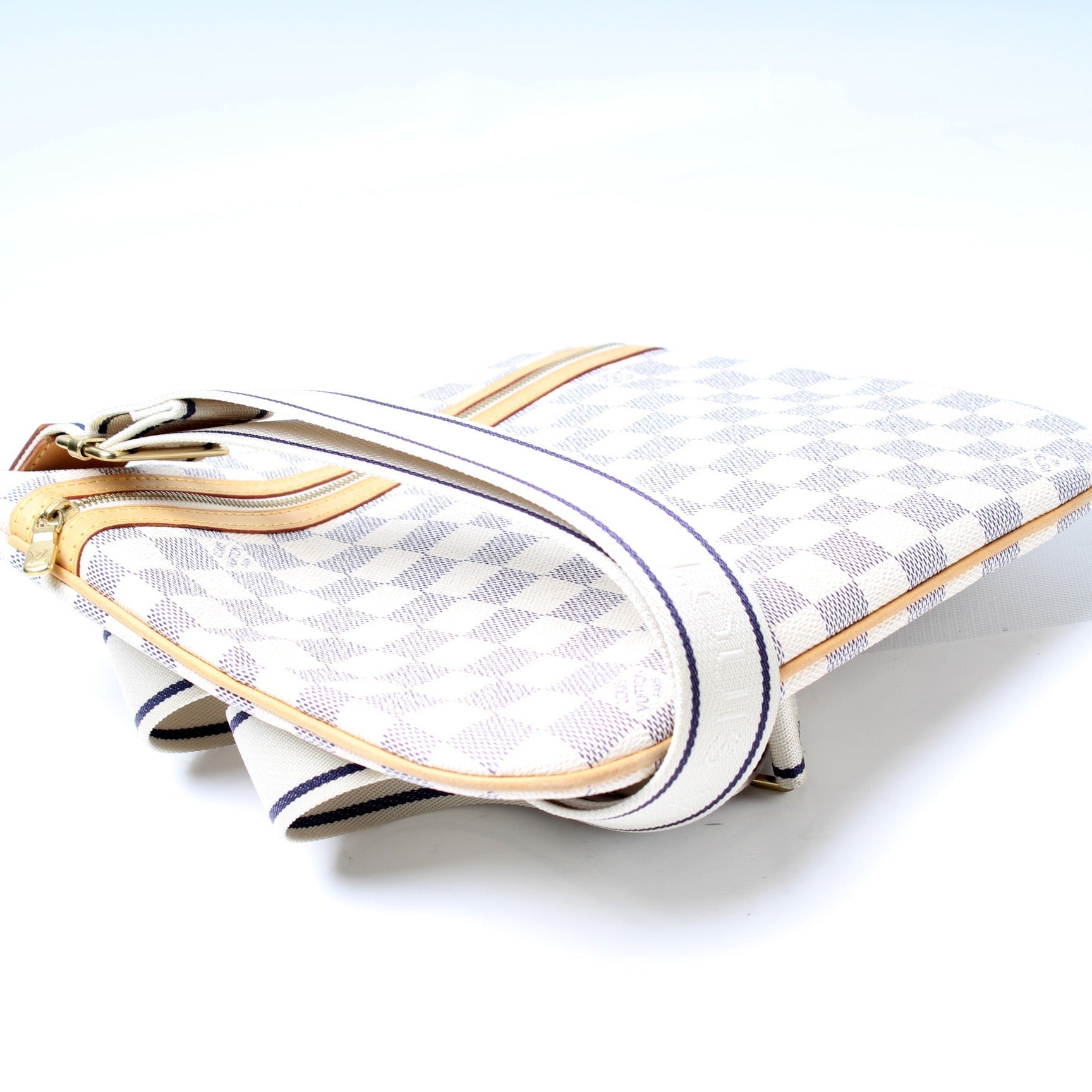 Louis Vuitton Pochette Bosphore Azur Damier Clutch Bag Azur 6
