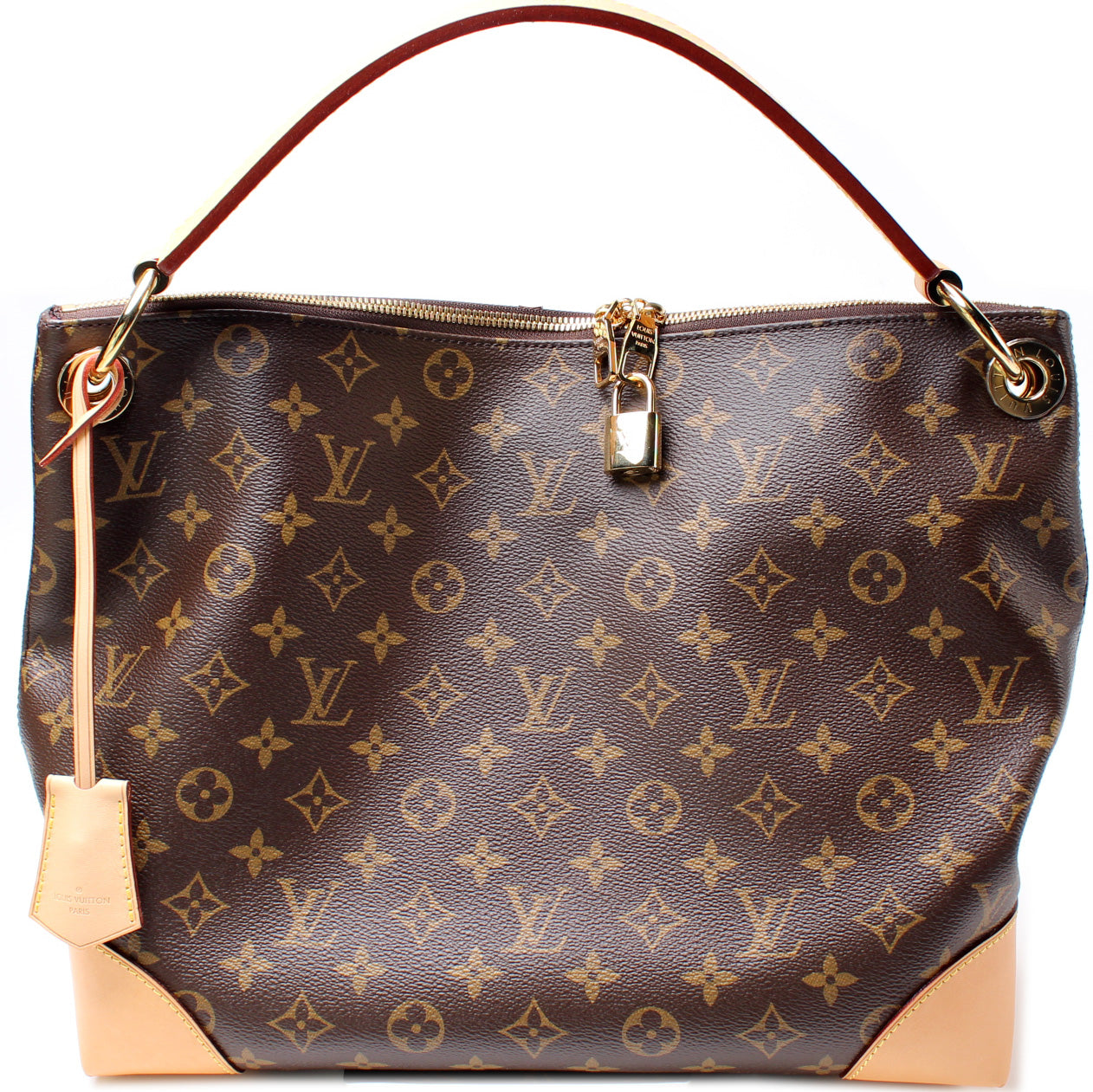 Louis Vuitton Berri PM Monogram Handbag Monogram 2