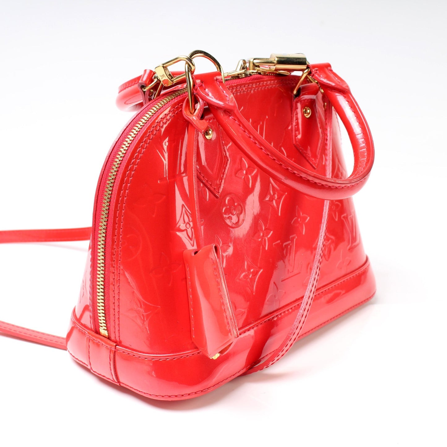 Louis Vuitton Alma BB Vernis Handbag
