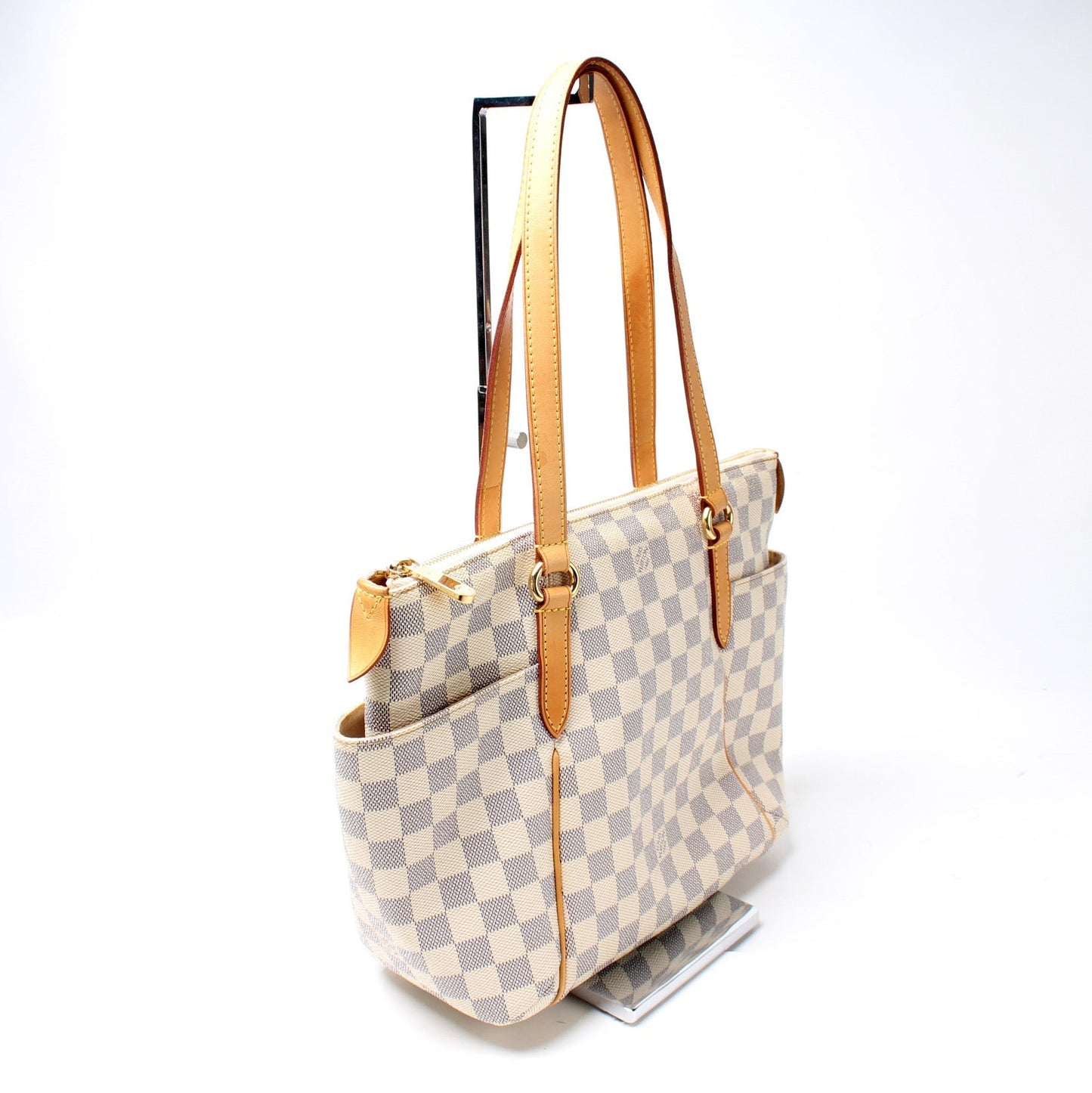 Louis Vuitton Totally Azur PM Damier Handbag Azur 12