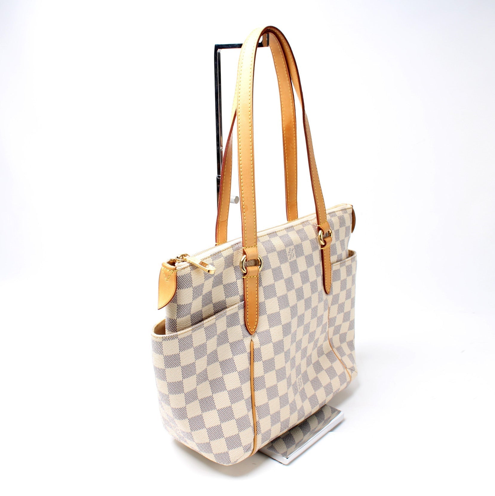 Louis Vuitton Totally Azur PM Damier Handbag Azur 12