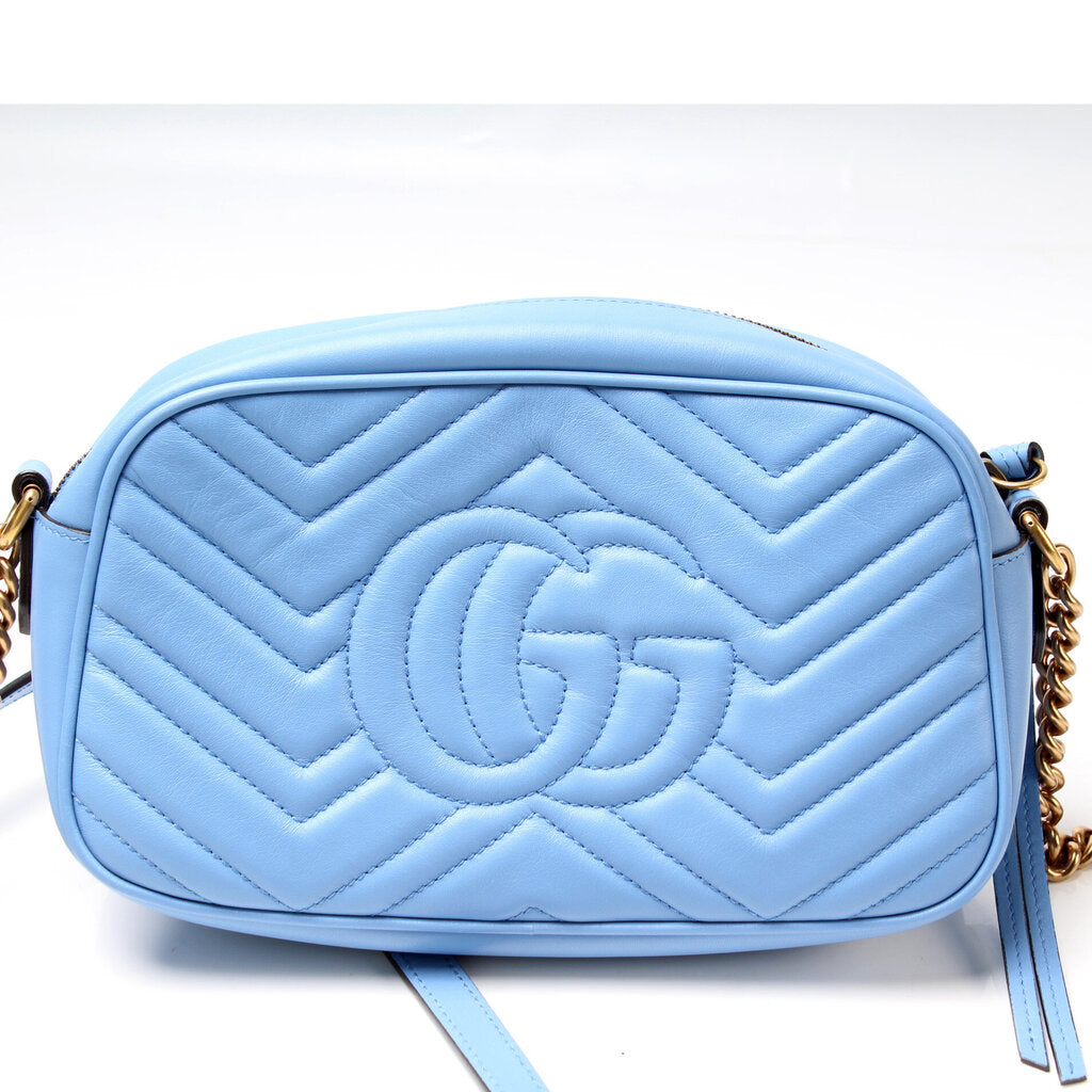 Gucci Marmont Camera Leather Small Crossbody Bag Camera 1