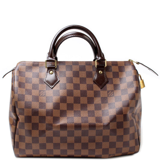 Louis Vuitton Speedy 30 Ebene Damier Handbag Ebene 15