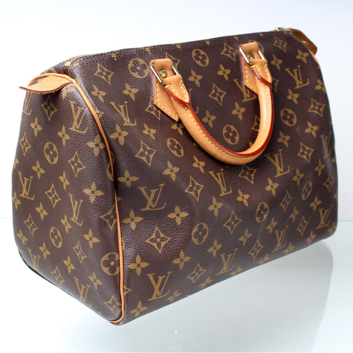 Louis Vuitton Speedy 30 Monogram Handbag Monogram 37