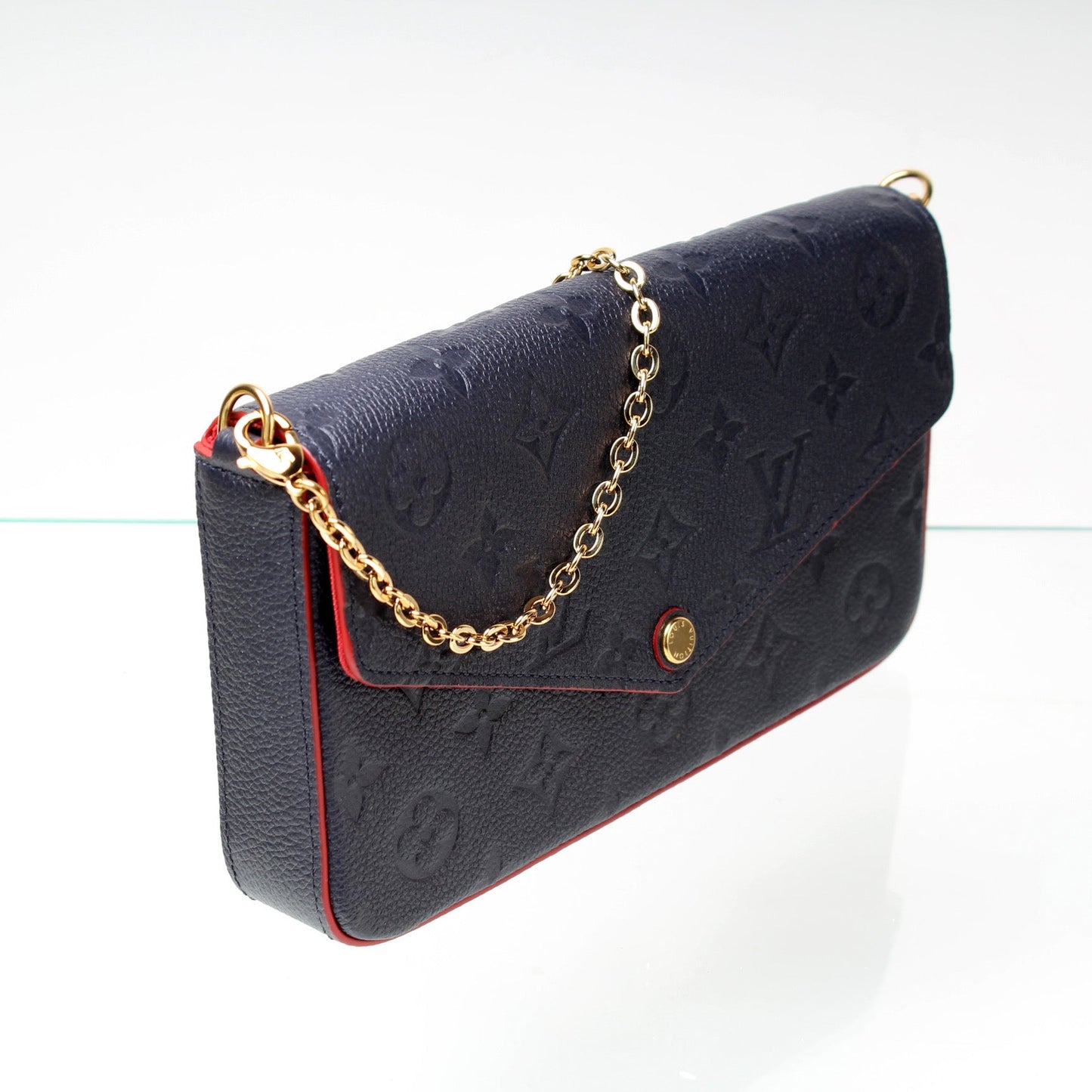 Louis Vuitton Pochette Felicie Empreinte Clutch Bag Empreinte 8
