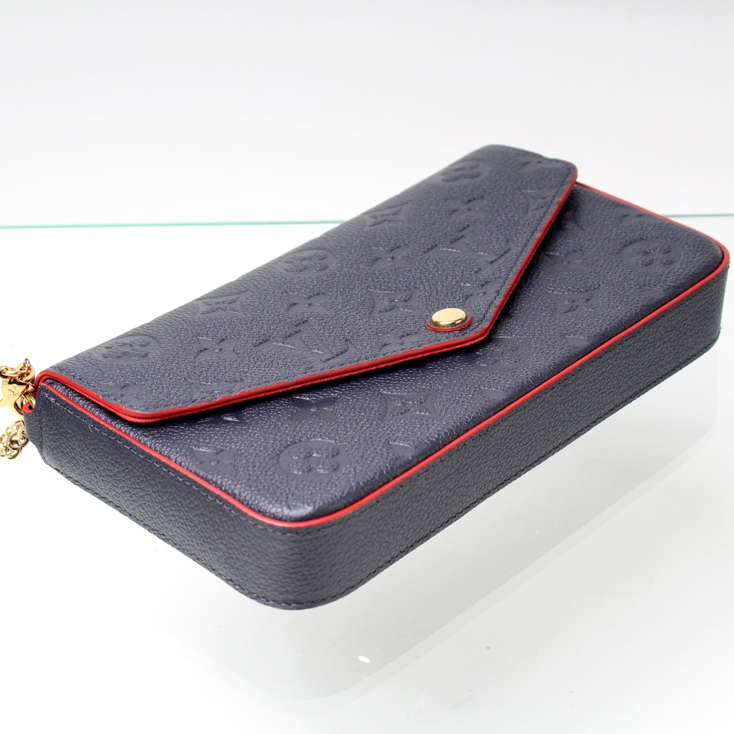 Louis Vuitton Pochette Felicie Empreinte Clutch Bag Empreinte 8