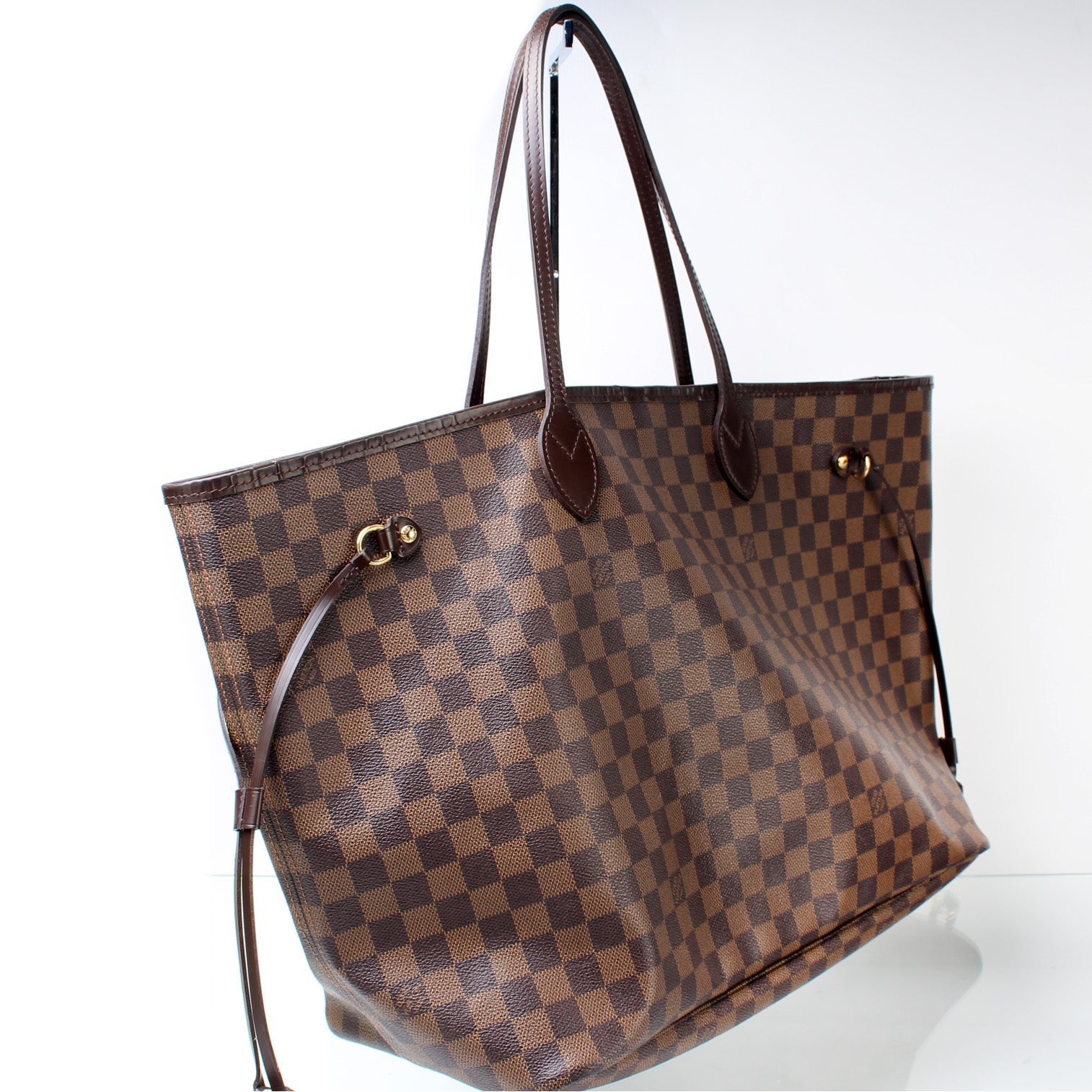 Louis Vuitton Neverfull GM Ebene Damier Tote Bag Ebene 7087Aef6