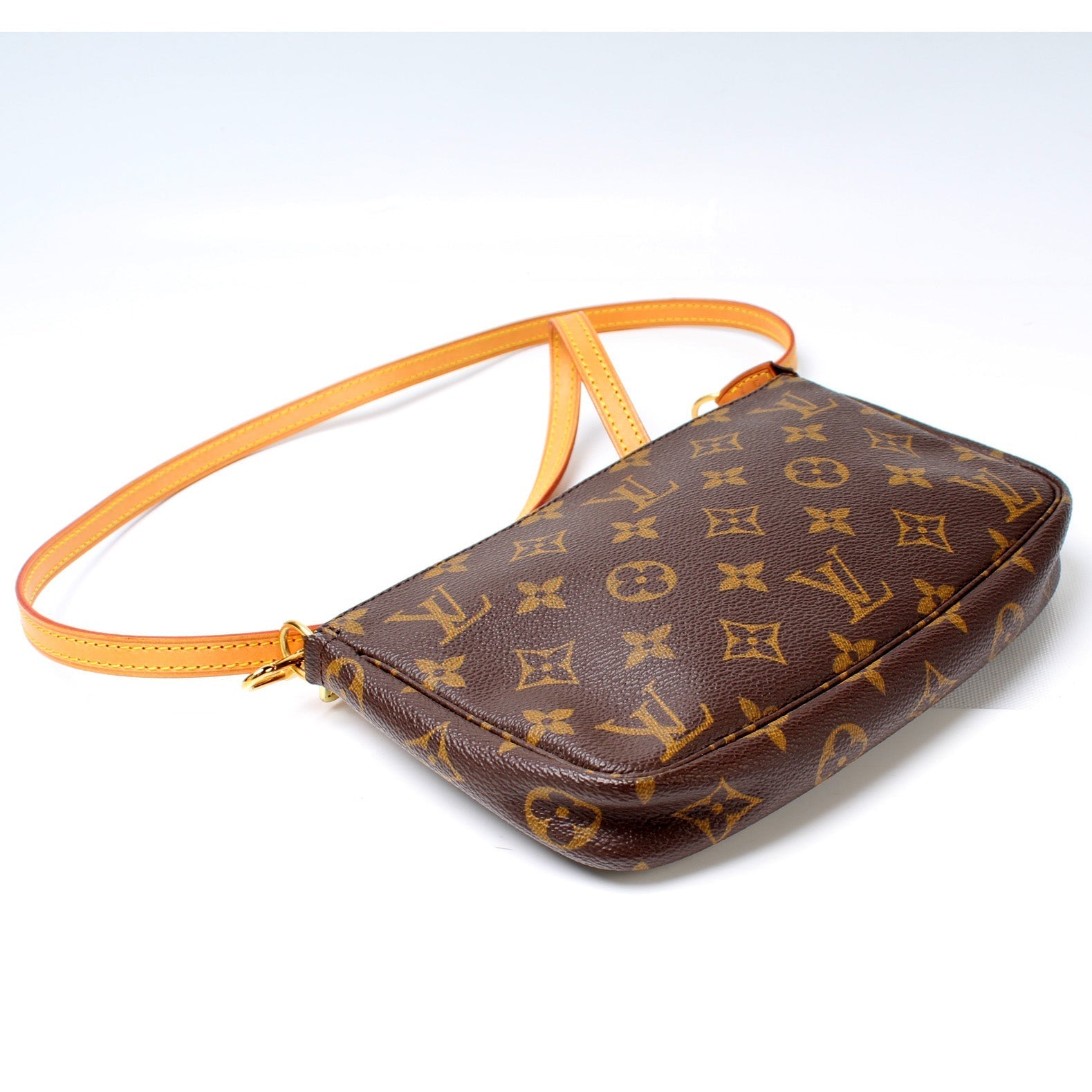 Louis Vuitton Pochette Accessories W Monogram Clutch Bag Monogram 1
