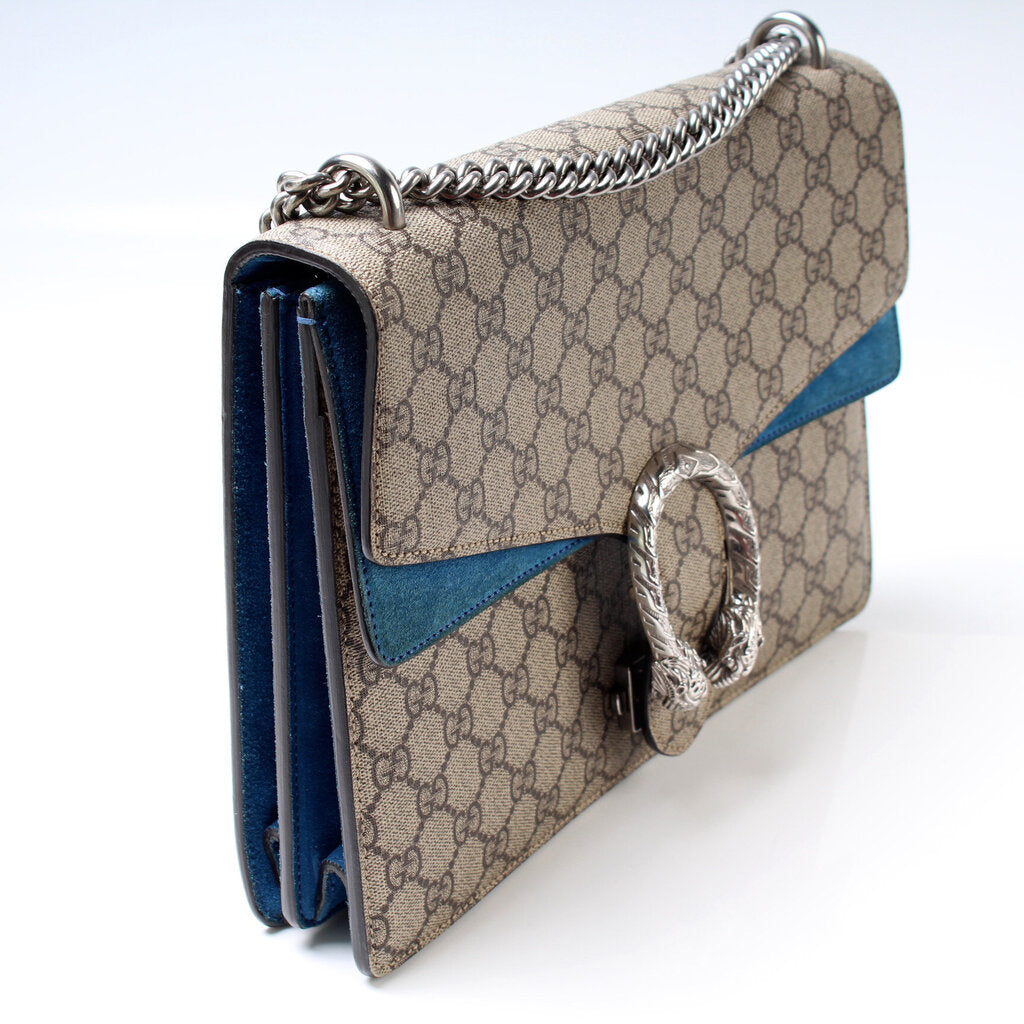 Gucci Dionysus GG Supreme Medium Shoulder Bag