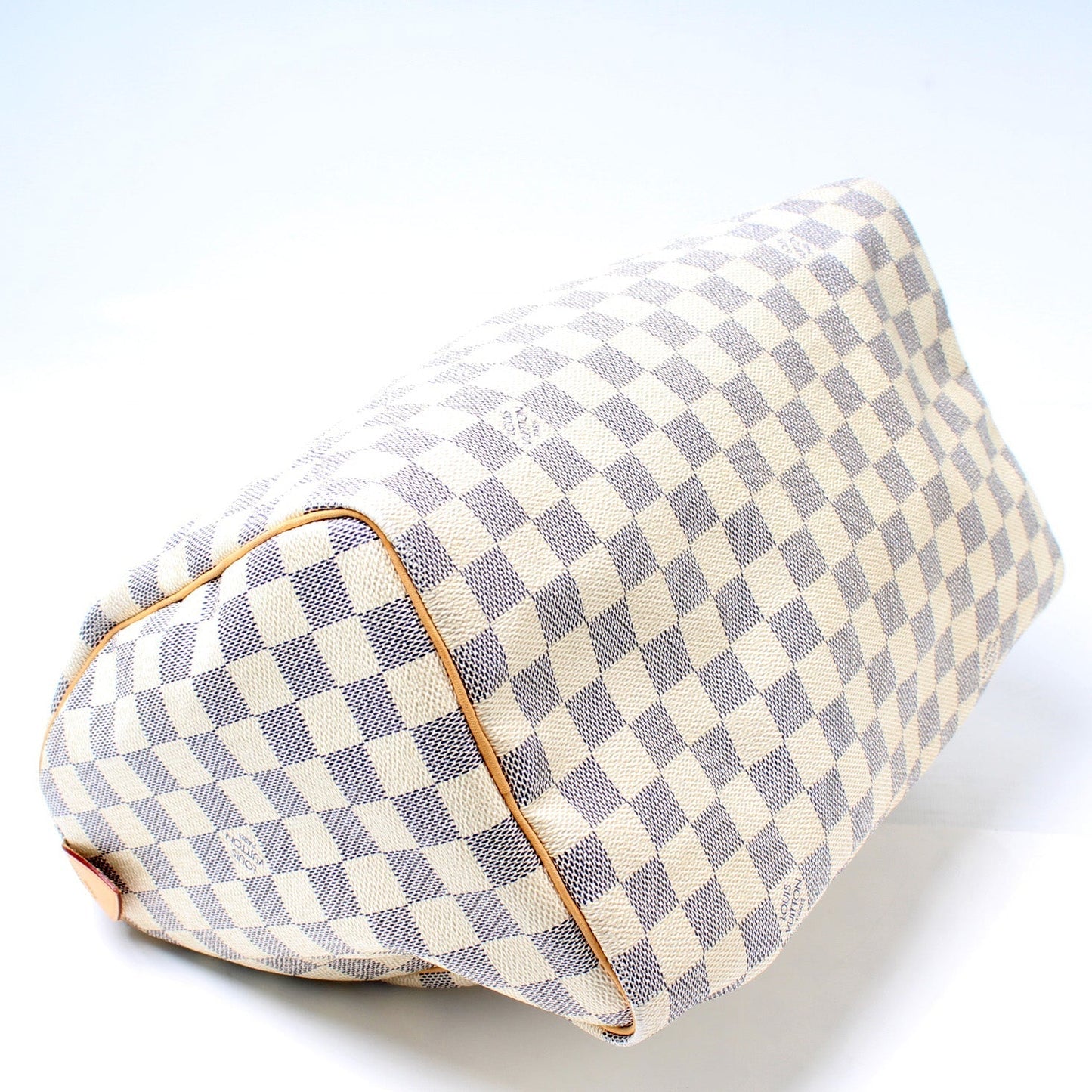 Louis Vuitton Speedy 30 Azur Damier Handbag Azur 9