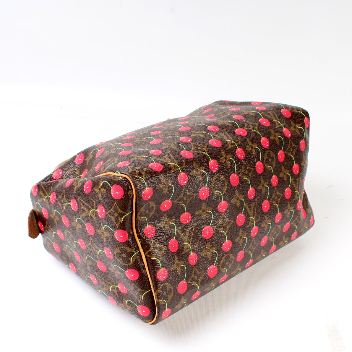 Louis Vuitton Speedy 25 Cerises Monogram Handbag Cerises Monogram