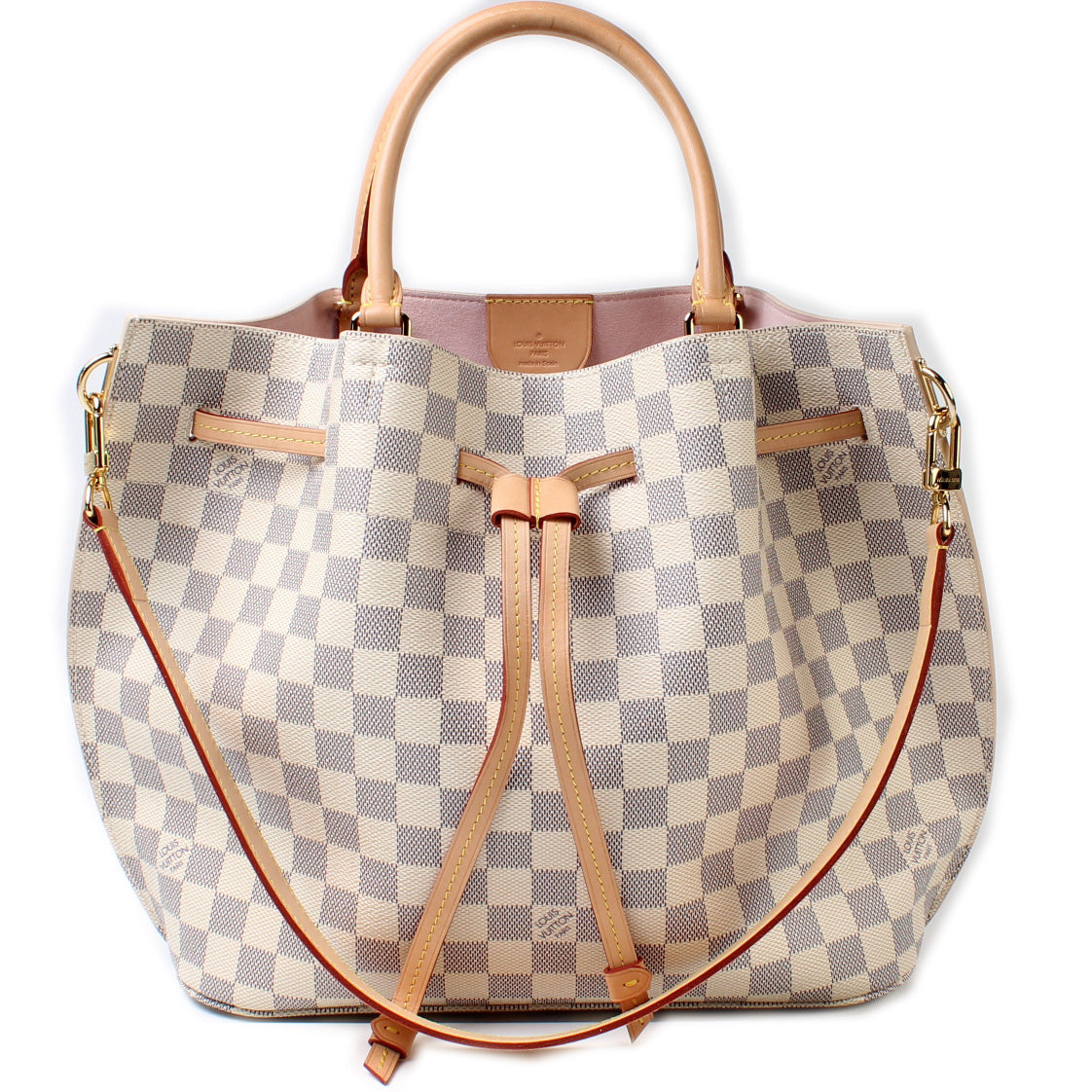 Louis Vuitton Girolata Azur Damier Handbag