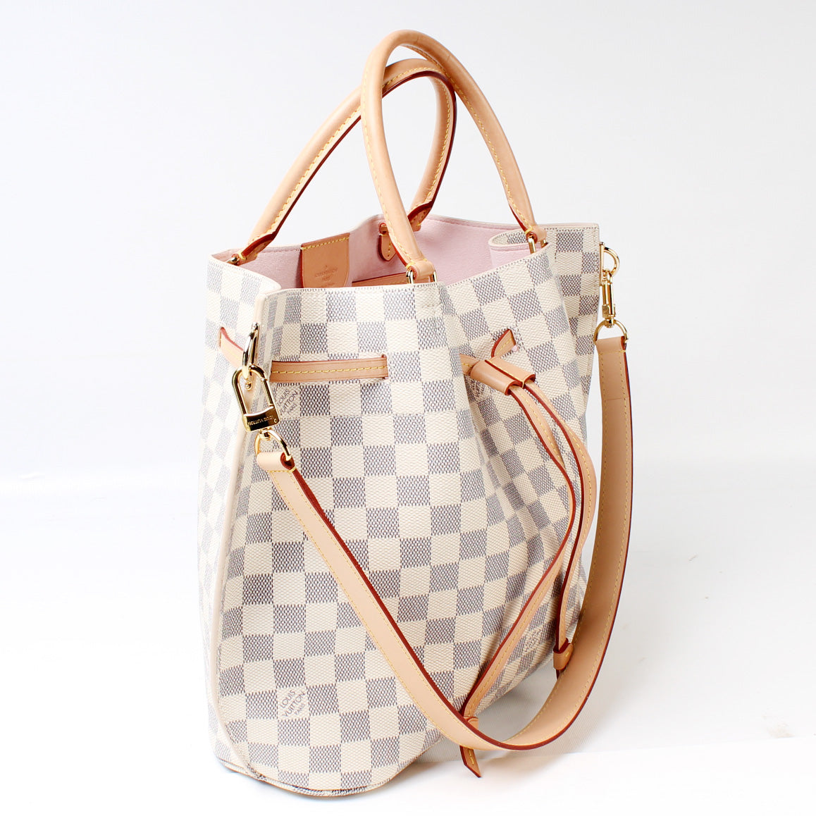 Louis Vuitton Girolata Azur Damier Handbag