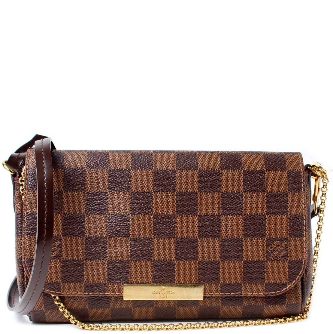 Louis Vuitton Favorite PM Ebene Damier Handbag Ebene 4