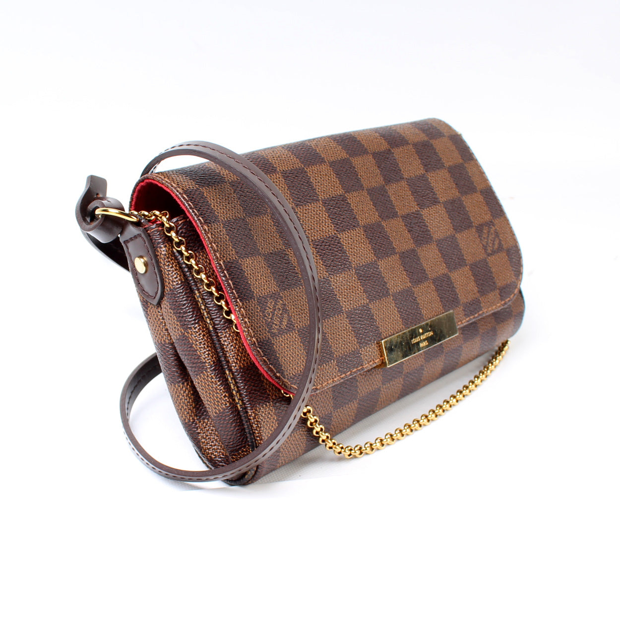 Louis Vuitton Favorite PM Ebene Damier Handbag Ebene 4