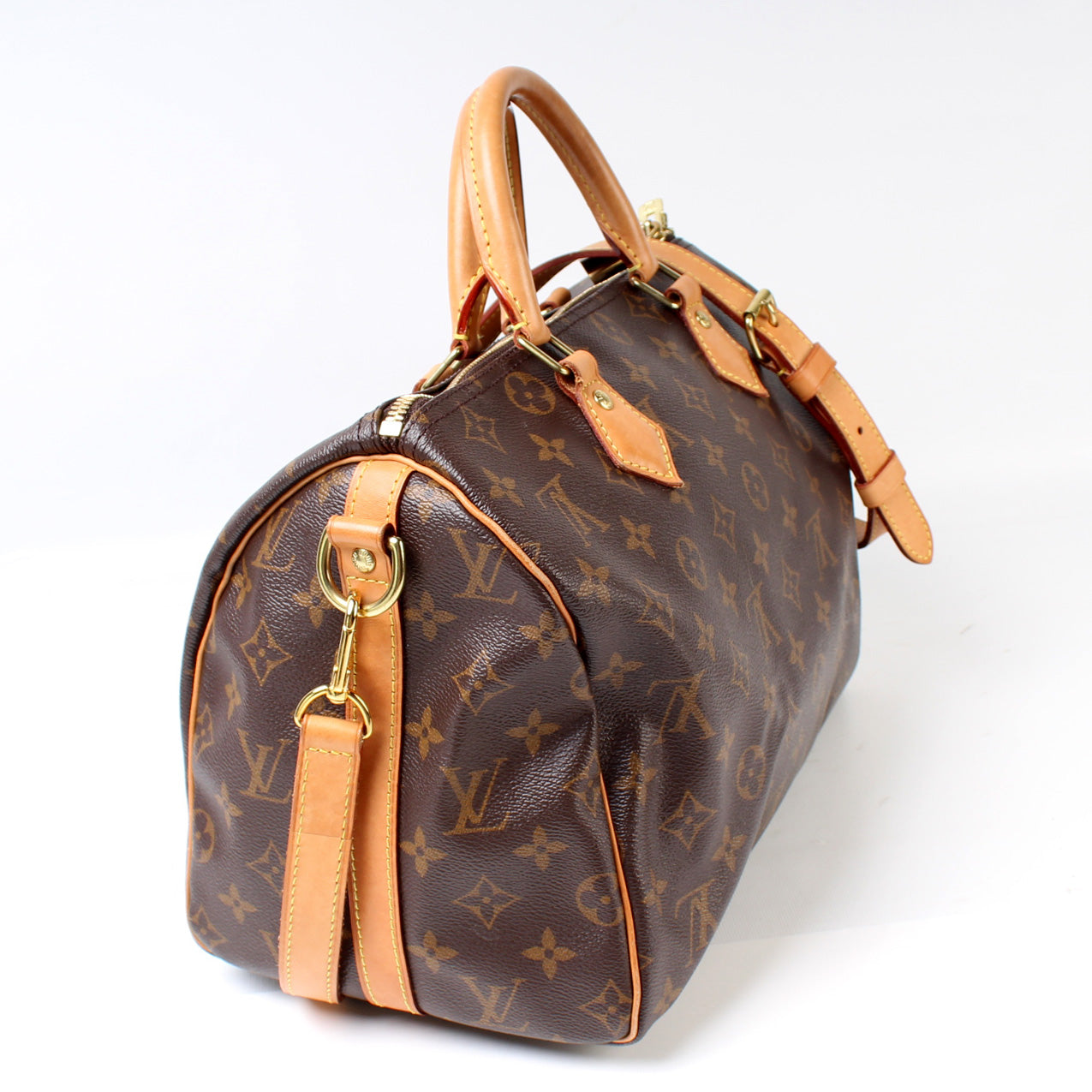 Louis Vuitton Speedy 30 Bandouliere Monogram Handbag Monogram 11